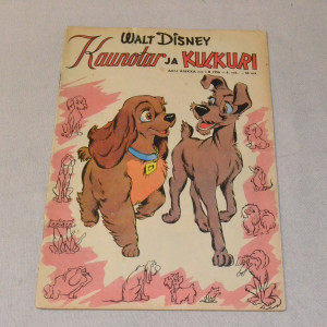 Aku Ankka 01B - 1956 Kaunotar ja Kulkuri